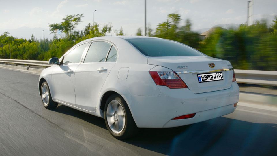 تجربه رانندگی با جیلی امگرند EC7