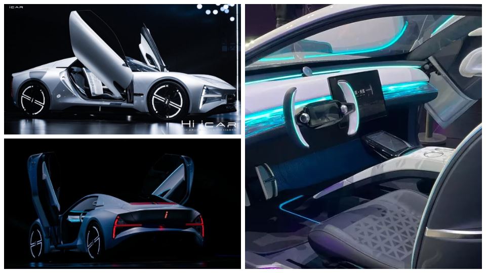خودروهای برقی چری iCAR جی تی