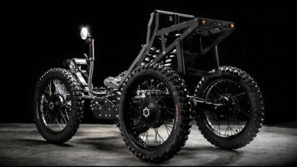 اوترایدر کایوت سبک‌ترین 4WD دنیا برای آفرود معلولین
