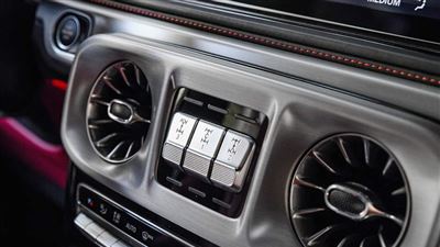 تنظیم دیفرانسیل مرسدسبنز G63 AMG