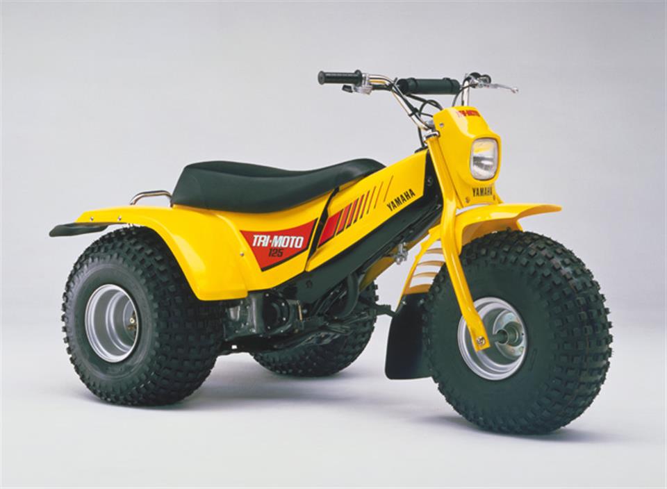 اولین ATV سه&zwnj;چرخ بازار آمریکا را یاماها در این سال و با نام Tri-Moto به بازار فرستاد. نام تجاری این سه&zwnj;چرخ نیز YT125 بود.