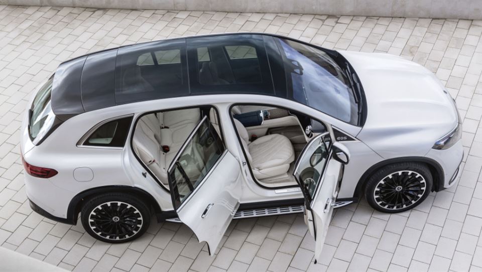 مرسدس بنز EQS شاسي‌ بلند - 2023 Mercedes Benz EQS SUV 