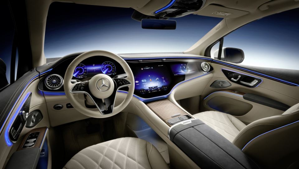 مرسدس بنز EQS شاسي‌ بلند - 2023 Mercedes Benz EQS SUV 