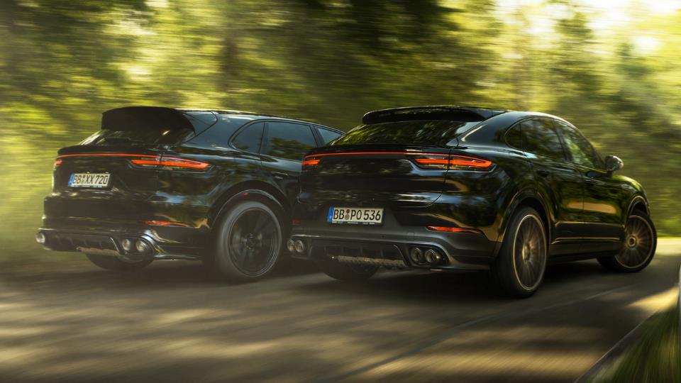 برنامه تقویتی تک‌آرت برای پورشه کاین